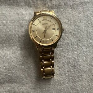 Bulova Gold-Tone Watch